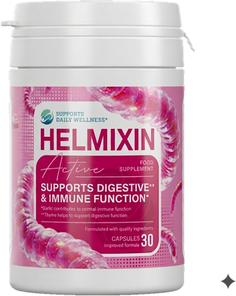Συσκευασία Helmixin Active, 30 κάψουλες